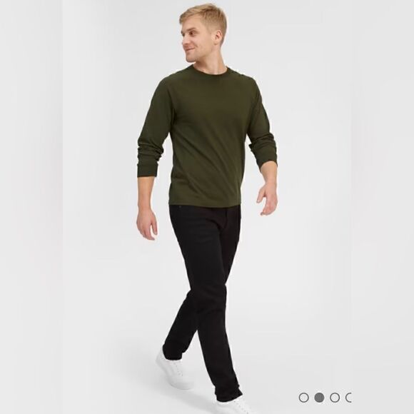NWT Everlane The Athletic Fit Jean in Black Size 30X30 - Picture 1 of 12